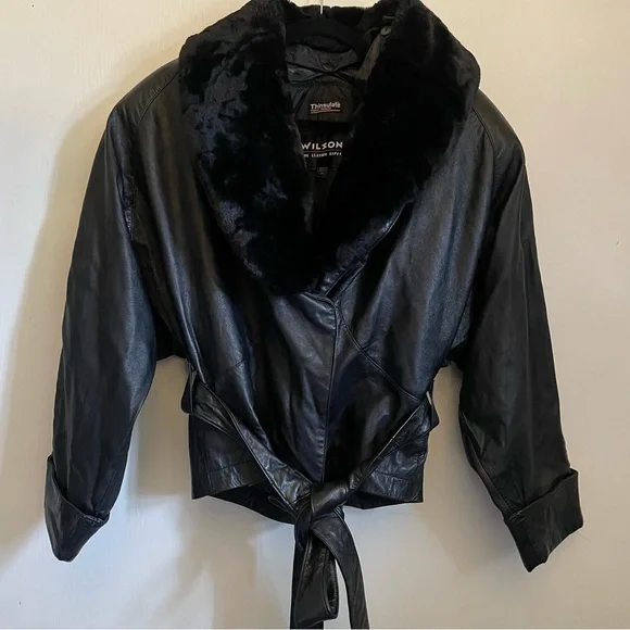 Wilson’s Thinsulated Crop Leather Jacket